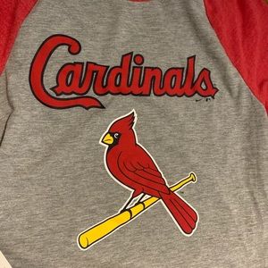 NWT Baseball sleeve Cardinals MLB t shirt